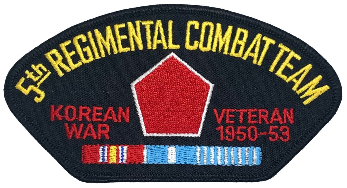 5th Rct Korea U.S. Army 5th Regimental Combat Team Korean War Veteran Hat Patch ...