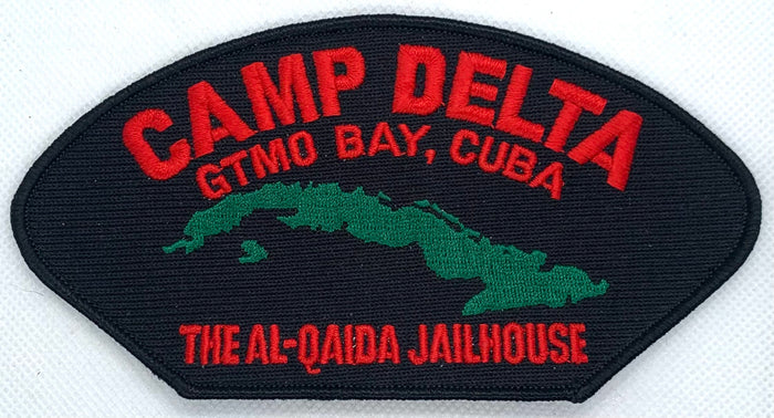 U.S. Army Camp Delta GTMO Bay, Cuba Hat Patch