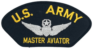 U.S. Army Master Aviator Hat Patch