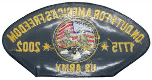 U.S. Army 1775-2002 Commemorative Hat Patch