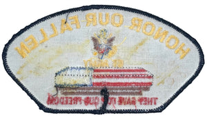 U.S. Army Honor Our Fallen Hat Patch