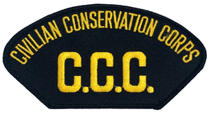 U.S. Army Civilian Conservation Corps (C.C.C.) Hat Patch