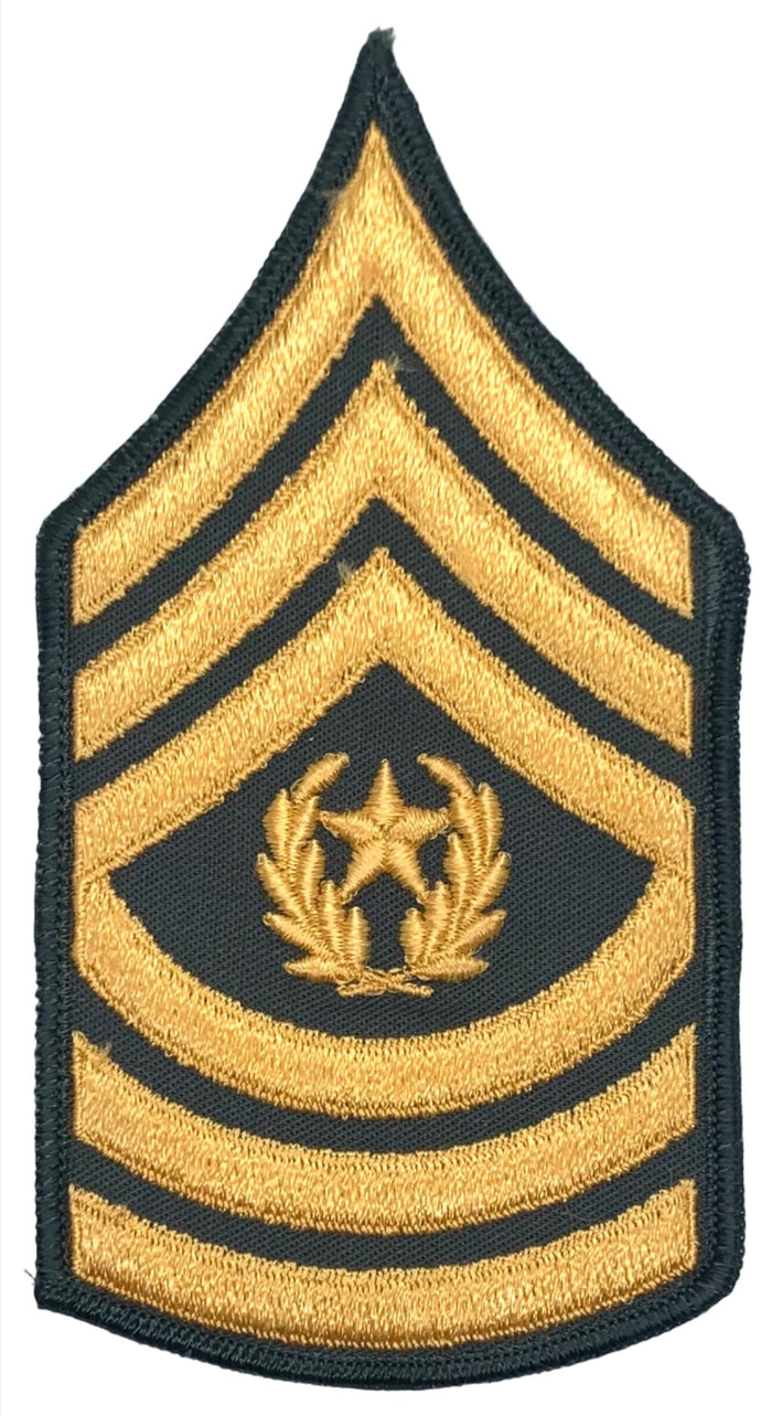 U.S. Army Command Sergeant Major (E-9) Class A Dress Uniform Patch ...