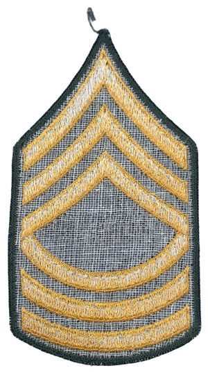 U.S. Army Master Sergeant (E-8) Class A Dress Uniform Patch