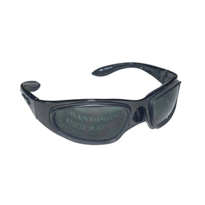 Wiley X SG-1 Tactical Ballistic Glasses with a Grandpops Army Navy logo.