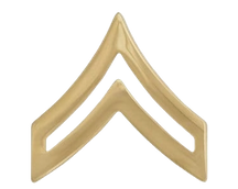 Army E-4 Corporal Gold Rank Pin