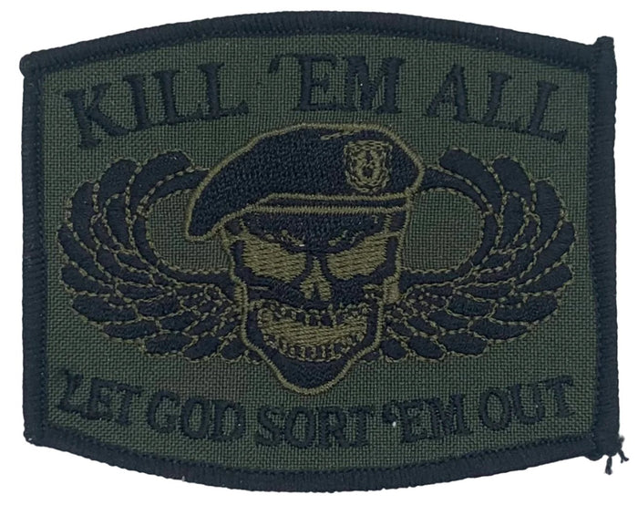 U.S. Army "Kill 'Em All Let God Sort 'Em Out" Patch