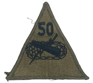 U.S. Army 50th Armored Division Patch