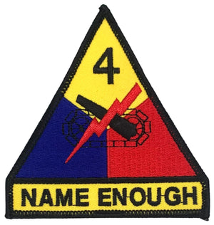 U.S. Army 4th Armored Division Patch