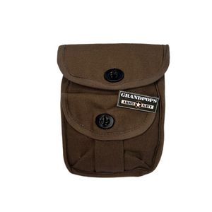 OD Green Canvas Utility Ammo Pouch