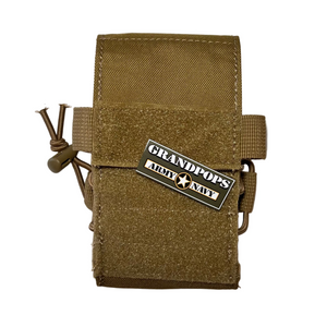 Coyote Brown Tactical MOLLE Cell Phone Pouch