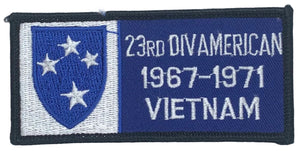 U.S. Army 23rd Infantry Division Vietnam Patch