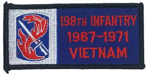 U.S. Army 198th Infantry Brigade Vietnam Patch