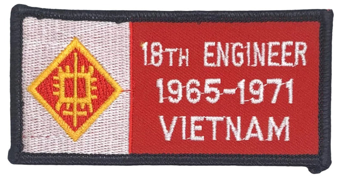 U.S. Army 18th Engineer Brigade Vietnam Patch