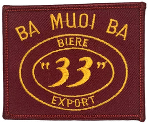 U.S. Army Vietnam Ba Muoi Biere "33" Export Patch