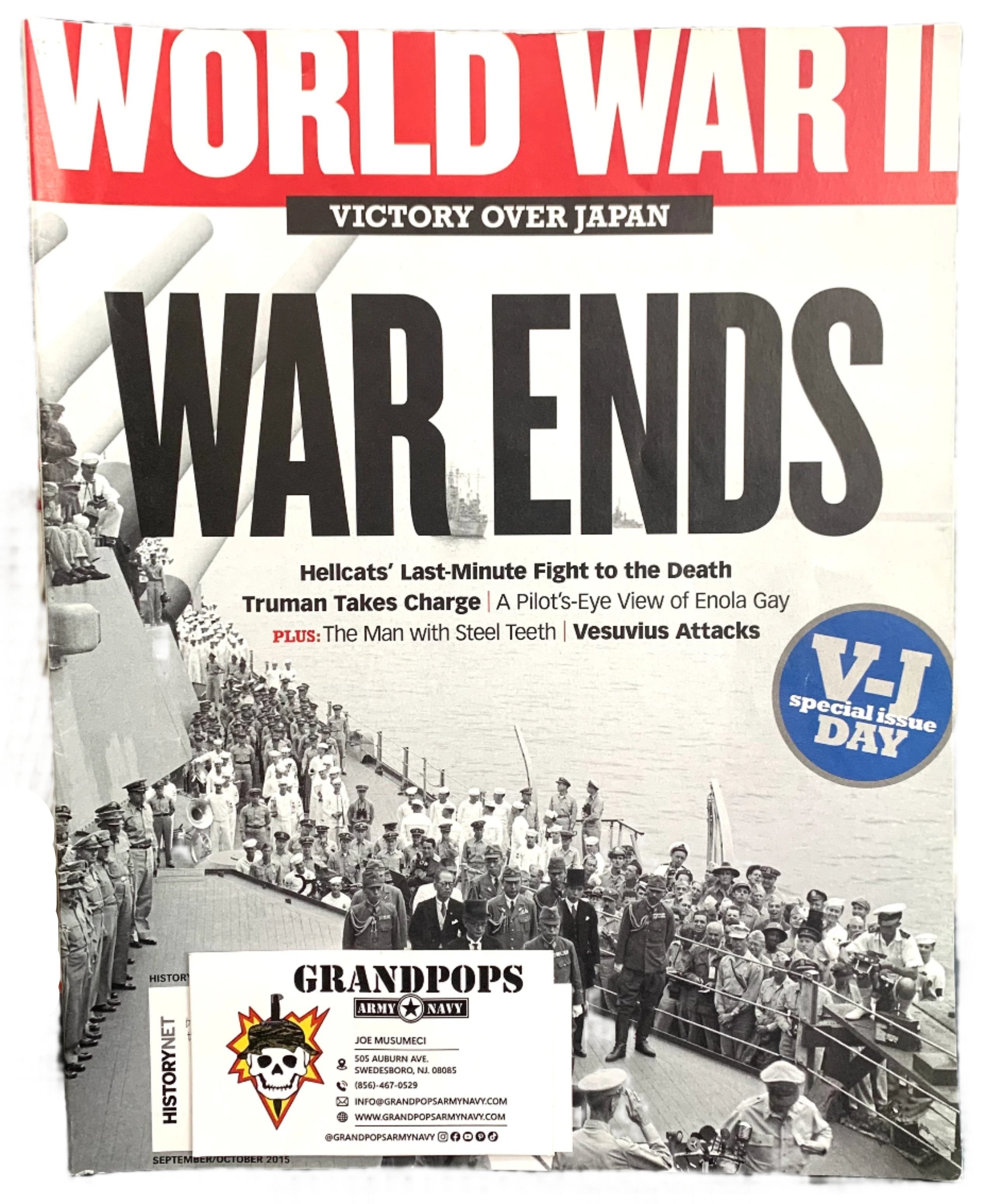 その他 PERFORMANCE OF WAR World War II War Ends Magazine – GRANDPOPSARMYNAVY
