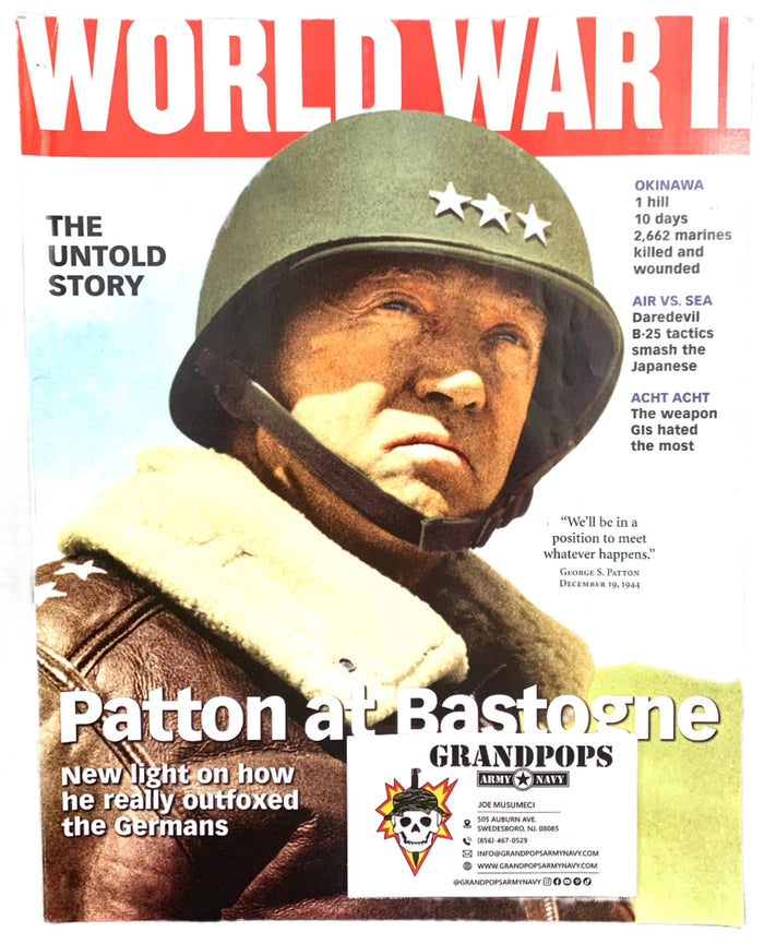 World War II Patton at Bastonge Magazine