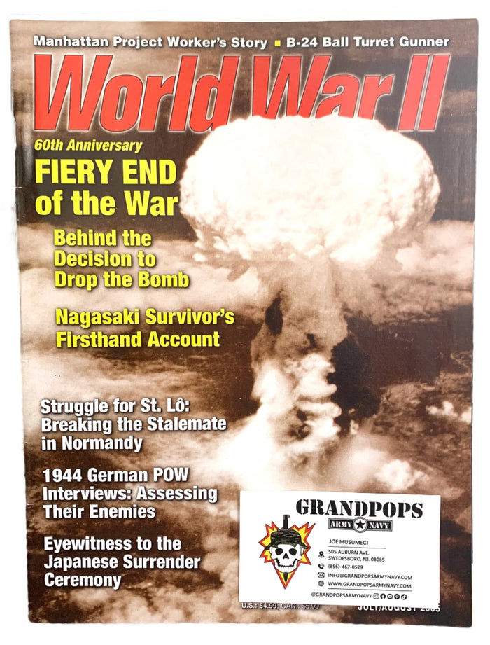 World War II Fiery End Magazine