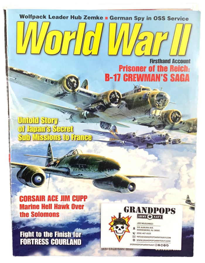 World War II Prisoner of the Reich: B-17 Crewman's Saga Magazine