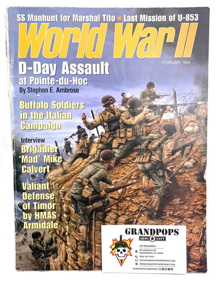 World War II D-Day Assault at Pointe-du-Hoc Magazine