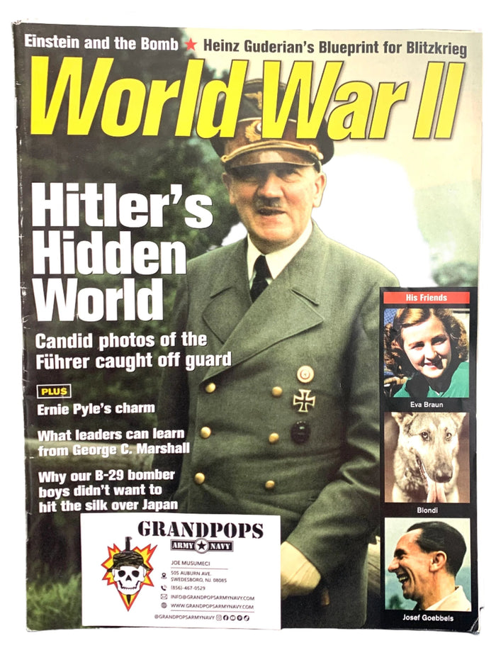 World War II Hitler's Hidden World Magazine