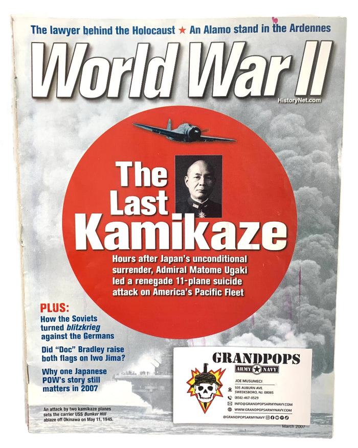 World War II The Last Kamikaze Magazine