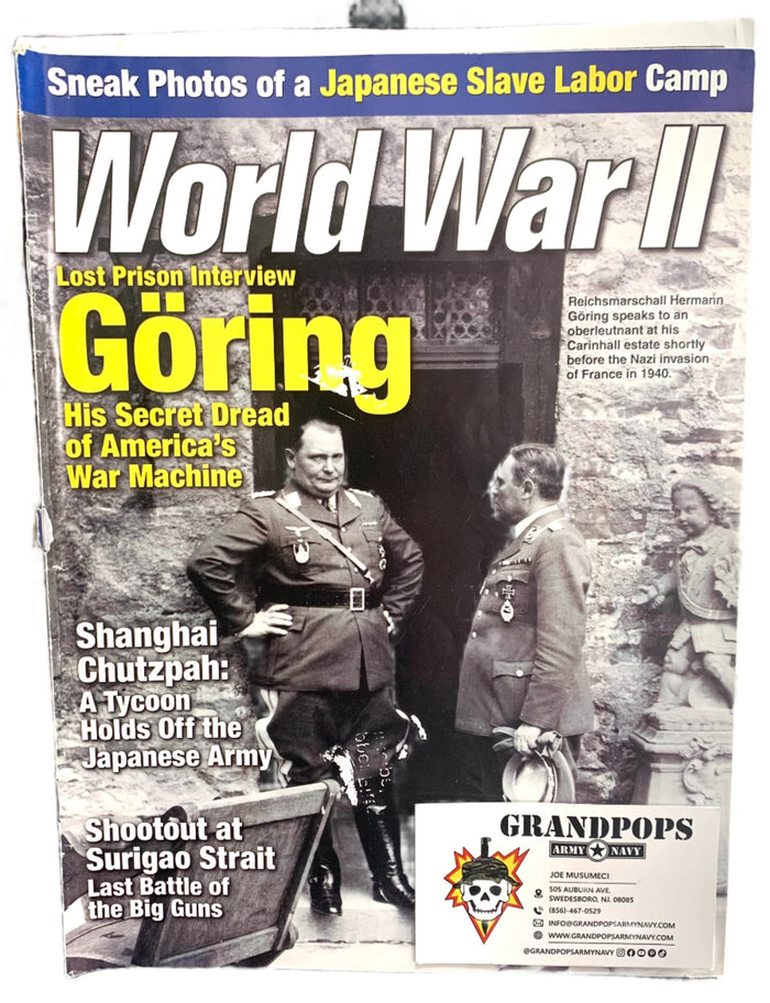 World War II Göring Magazine