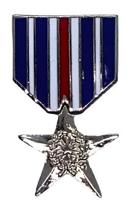 Silver Star Pin