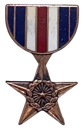 Silver Star Pin