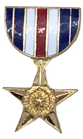 Silver Star Pin