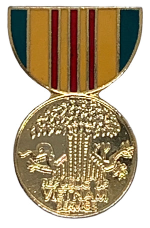 Vietnam Service Medal Pin