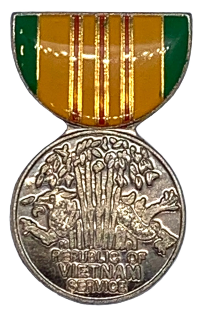 Vietnam Service Medal Pin