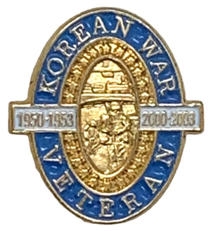 Korean War Veteran Pin