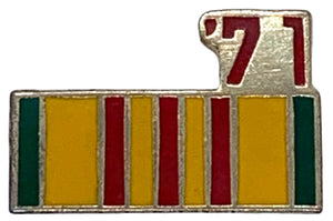 Vietnam '71 Ribbon Pin