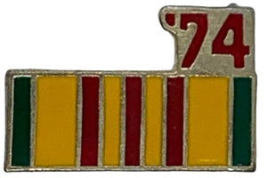 Vietnam '74 Ribbon Pin