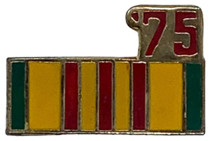 Vietnam '75 Ribbon Pin