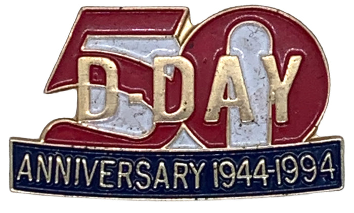 D-Day 50th Anniversary Pin