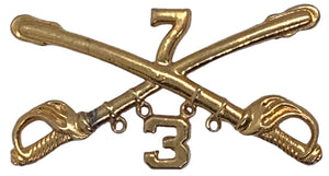 U.S. Army 3rd Squadron 7th Cavalry Pin