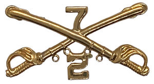 U.S. Army 2nd Squadron 7th Cavalry Pin