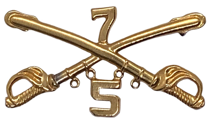 U.S. Army 5th Squadron 7th Cavalry Pin