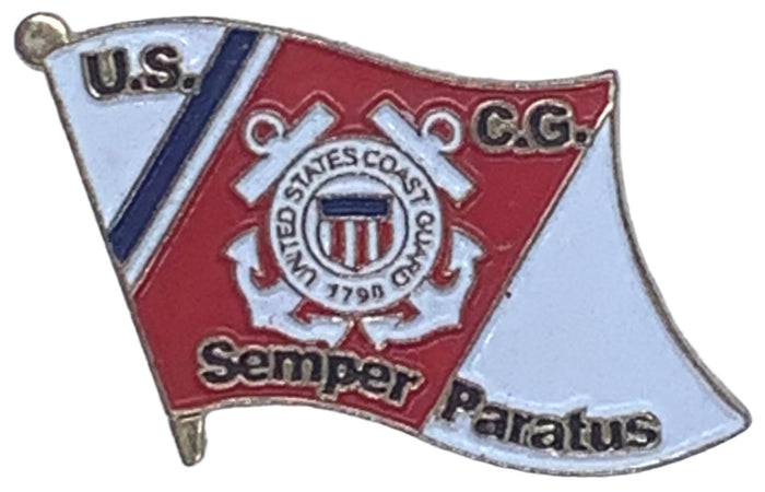 U.S. Coast Guard Flag Pin