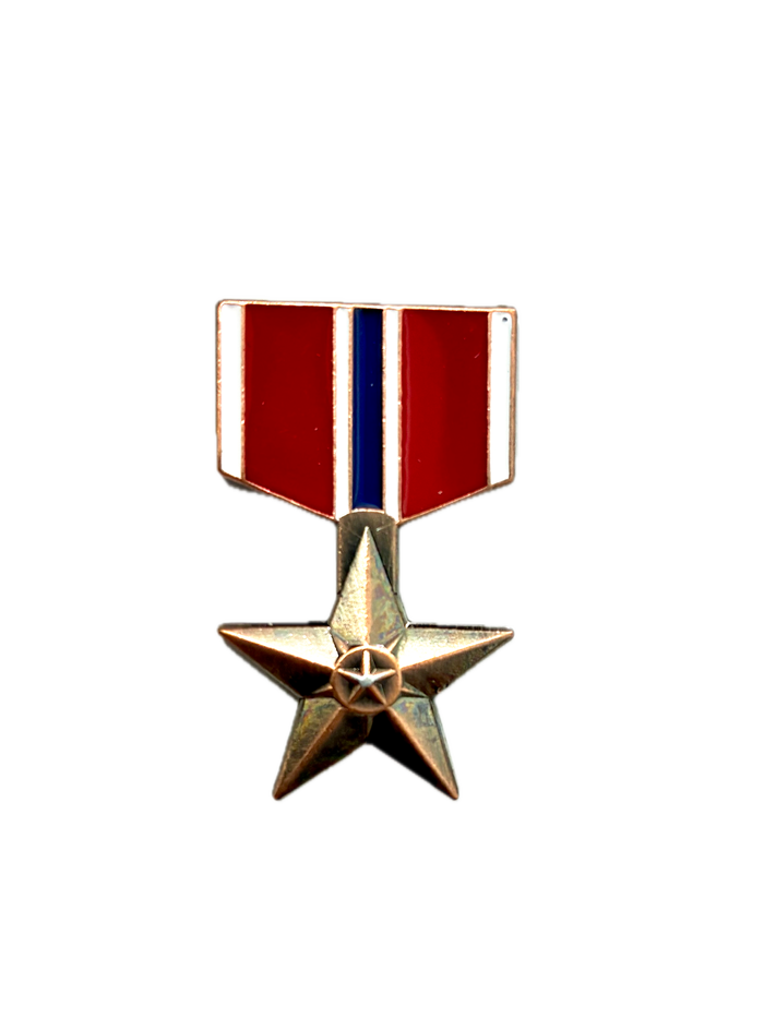 Bronze Star Medal Pin