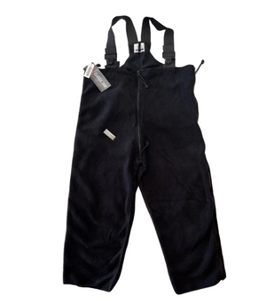 U.S. Military Black Fleece Cold Weather Overalls