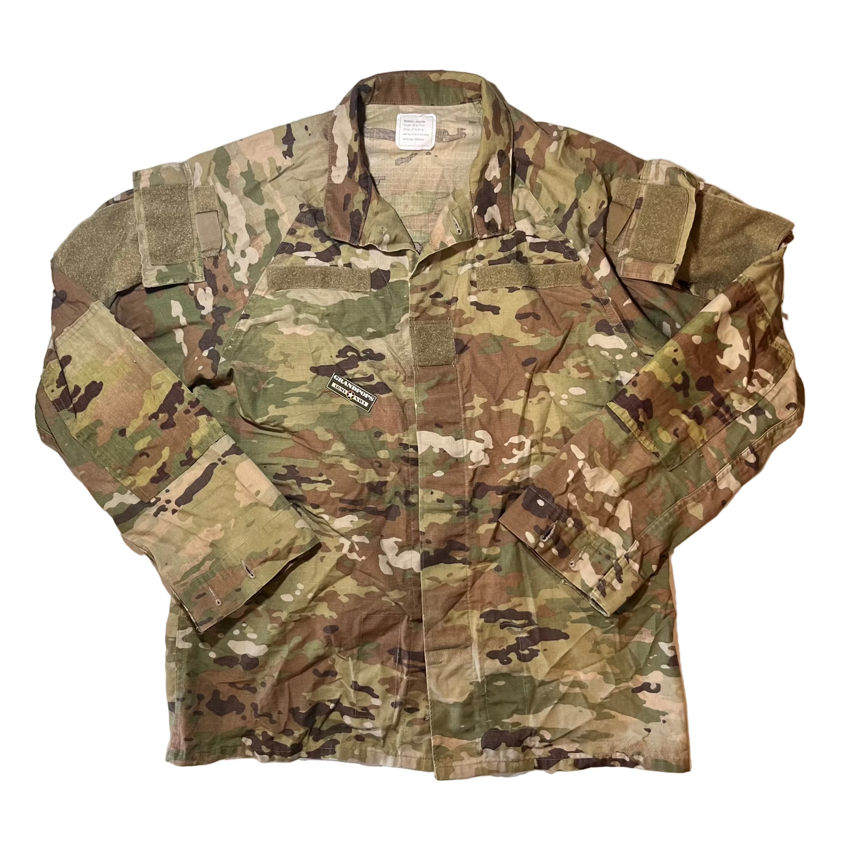 U.S. Military Hot Weather OCP Scorpion Jacket 57/43 Cotton Rip