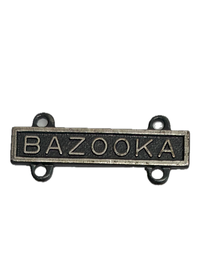 U.S. Army BAZOOKA Qualification Bar