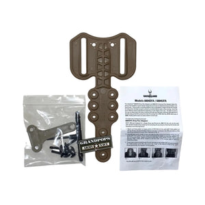 Safariland Coyote Brown Drop Flex Adaptor Model 6004DFA-76 Kit