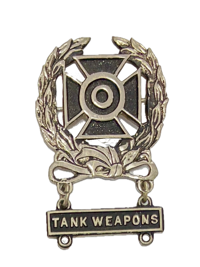 U.S. Army Expert Shooter TANK WEAPONS Qualification Badge Pin