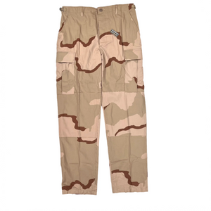 DCU 3 Color Desert Camo 100% Cotton Rip-Stop BDU Pants PROPPER