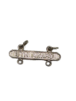 U.S. Marine Corps Pistol 5TH AWARD Requalification Bar