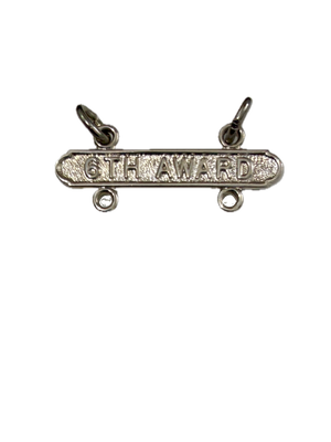 U.S. Marine Corps Pistol 6TH AWARD Requalification Bar